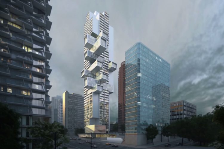 1500 West Georgia Street The Jenga Building Vancouver Condo Presale