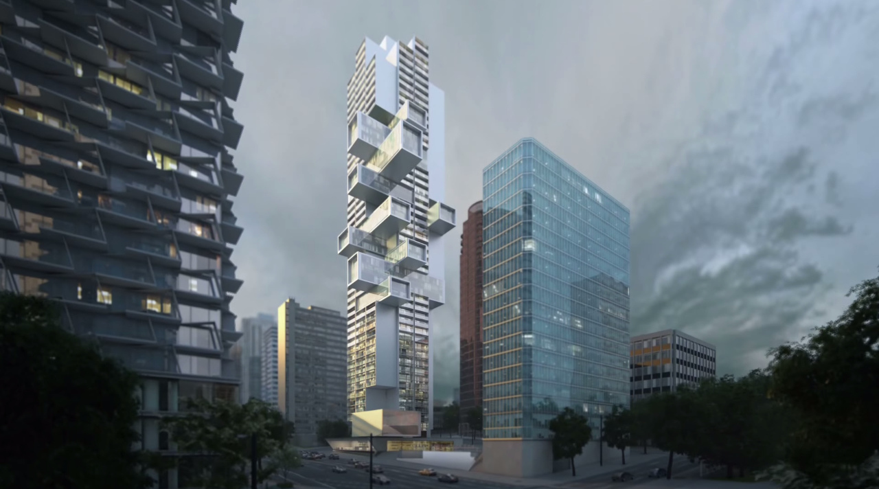 1500 West Georgia Street The Jenga Building Vancouver Condo Presale