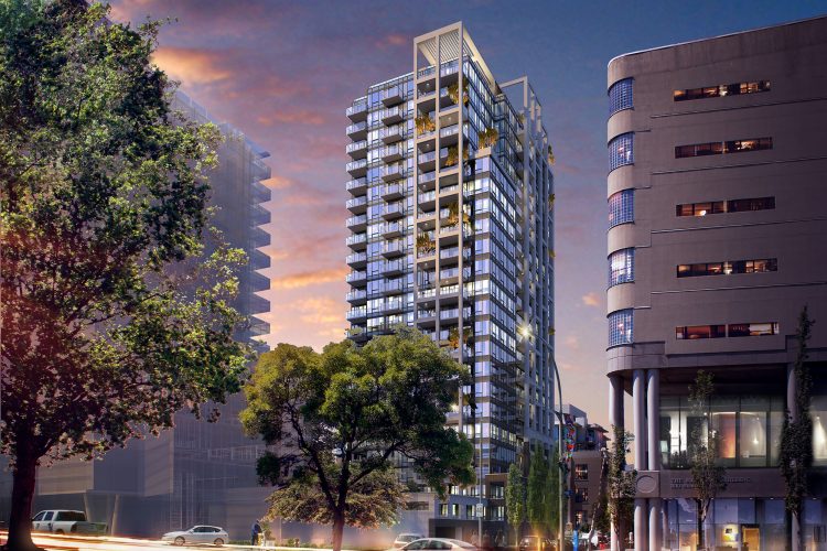 Hudson Place One- condo development in Victoria