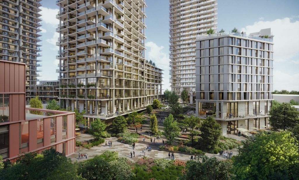 Brentwood Block Rendering from Grosvenor