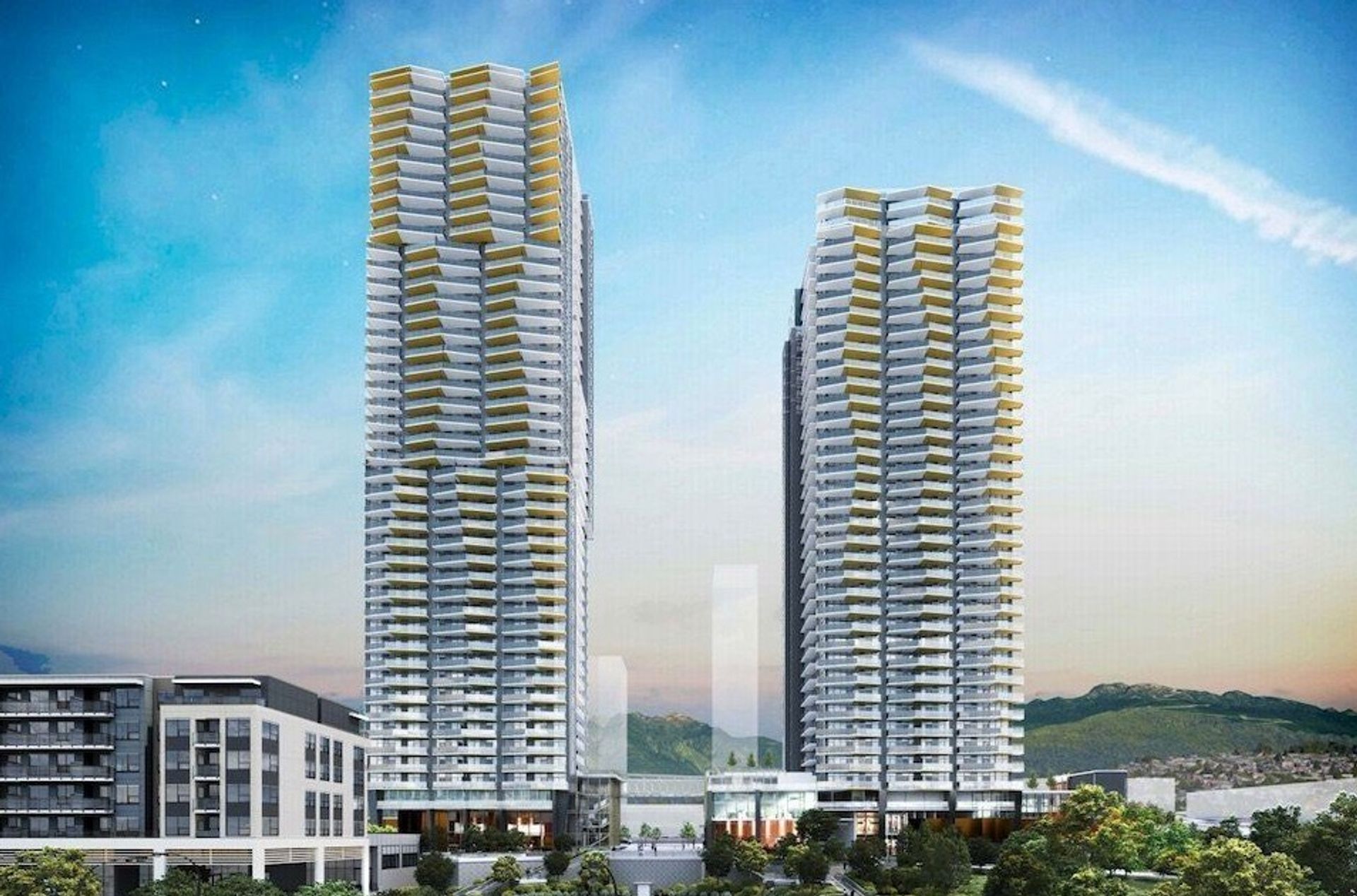 South Yards Phase 1 Two Towers Design Rendering