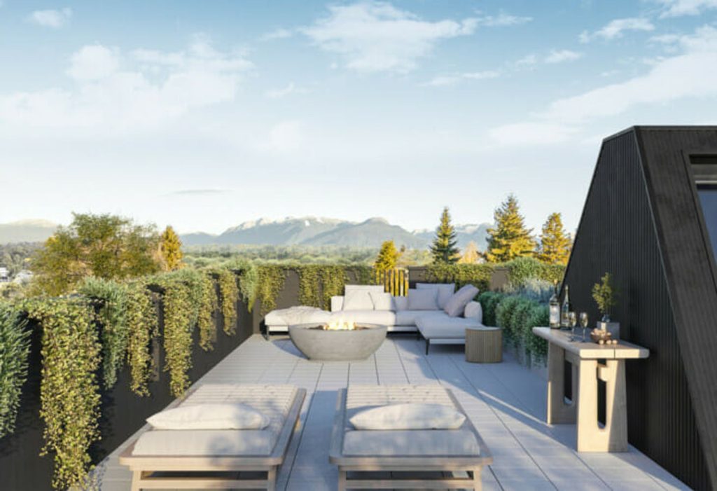 The Rooftop patio at The CUT