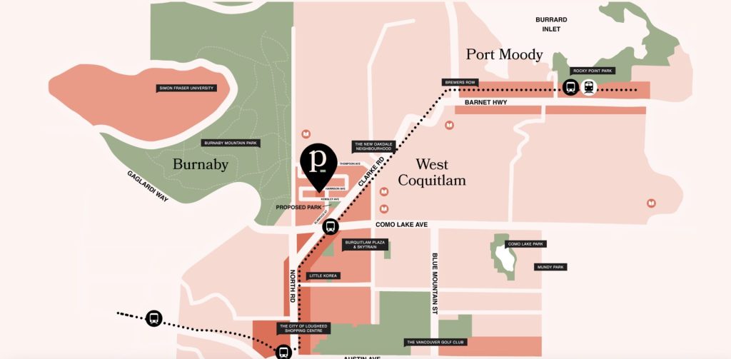 Map Portico location