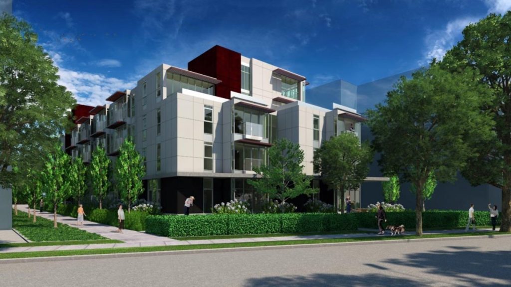 Little Mountain exterior rendering at Little Mountain (155 E 37th Avenue, Main, Vancouver East)