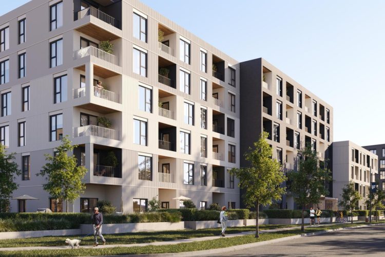 Rendering of Chapter - Fraser Mills (58-78 Kong Court, Coquitlam)
