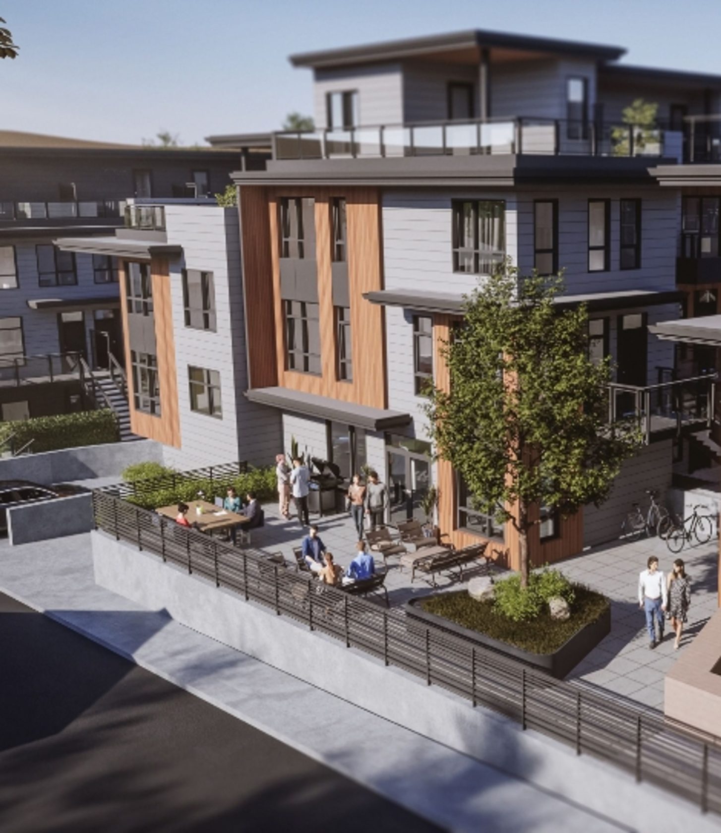 kestral-patio at Kestrel (624 Thompson Avenue, Coquitlam West, Coquitlam)