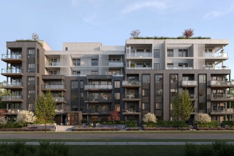 Slate-ash-exterior-rendering at Slate and Ash (5079 Ash Street, Cambie, Vancouver West)
