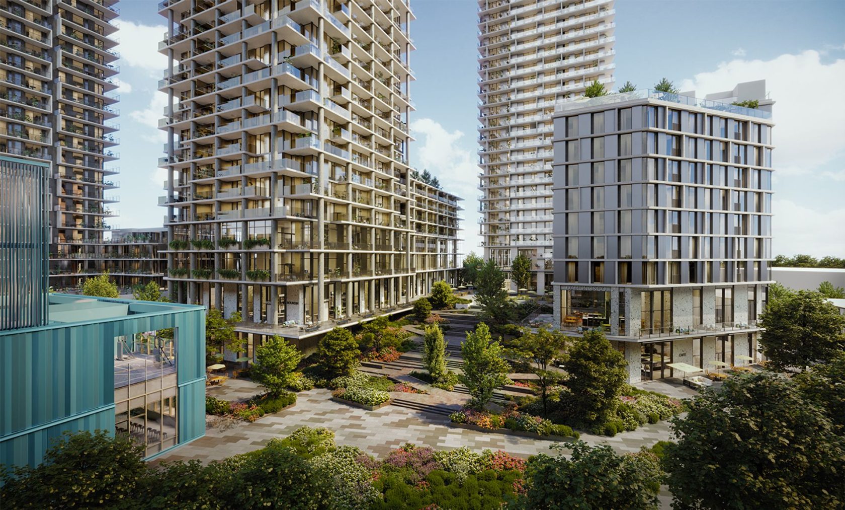 brentwood-block-greenery at Brentwood Block (4612 Lougheed Highway, Brentwood Park, Burnaby North)