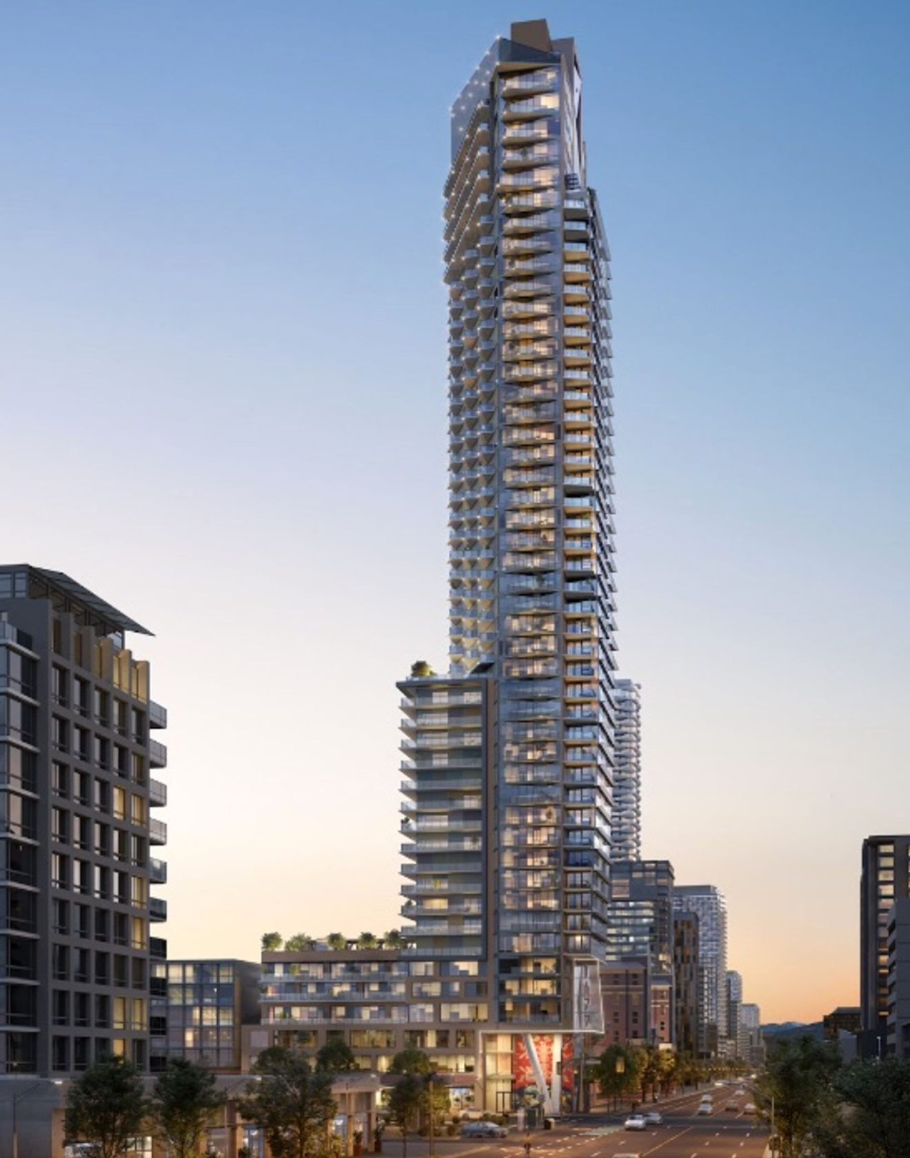 monogram-exterior-rendering-1 at Monogram (1177 Burrard Street, Downtown VW, Vancouver West)