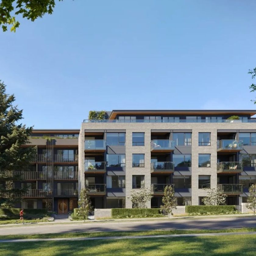 rhodes-exterior-rendering-1 at 5235-5275 Kersland Drive, Cambie, Vancouver West