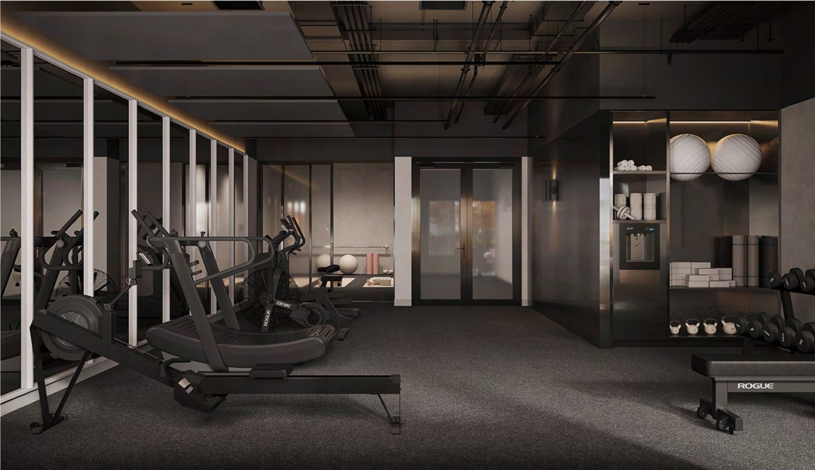 gym at HEM - 385 Lakewood Drive, Hastings, Vancouver East