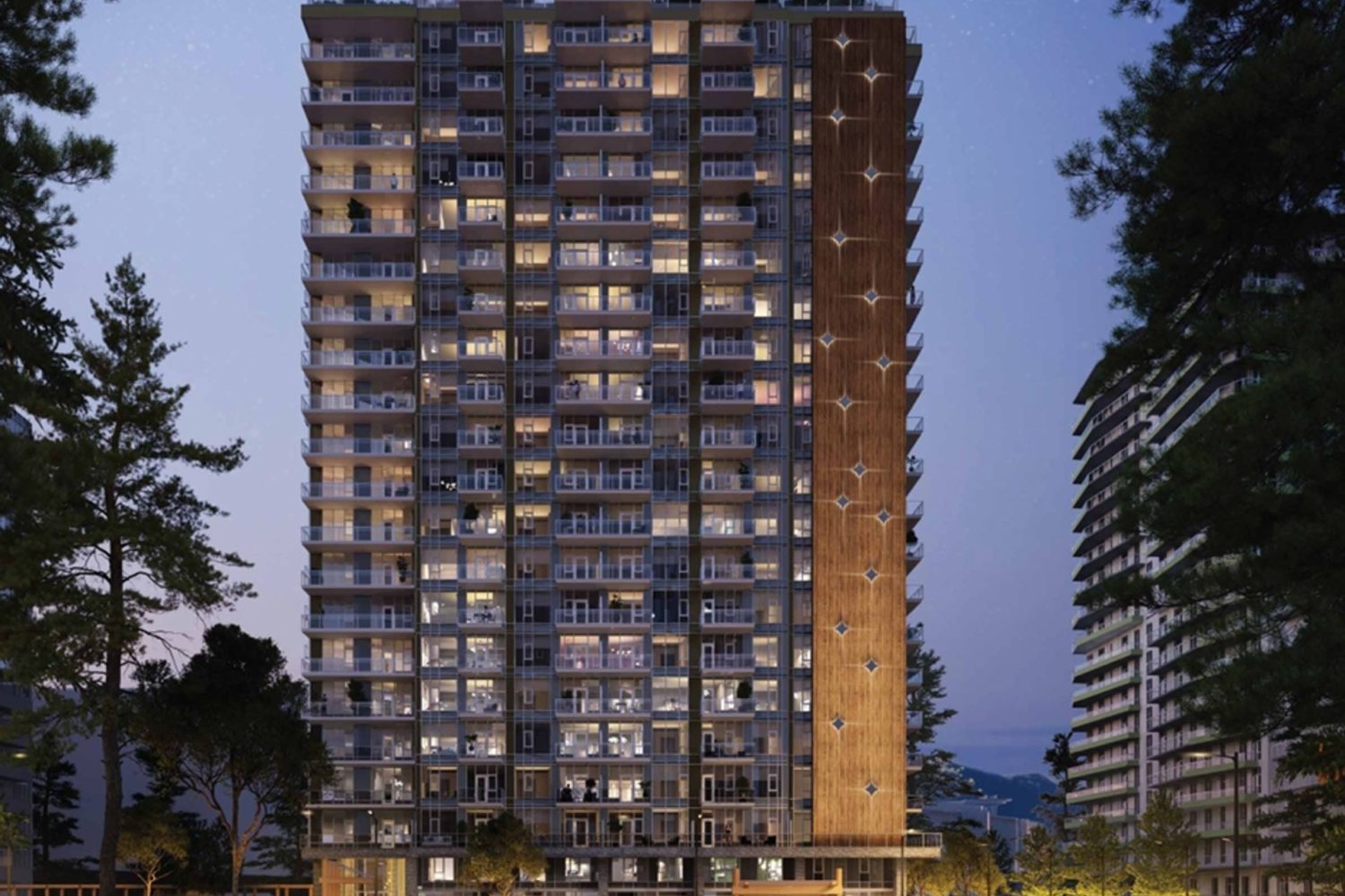 kwasen tower one at 3405 Willingdon, Central BN, Burnaby North