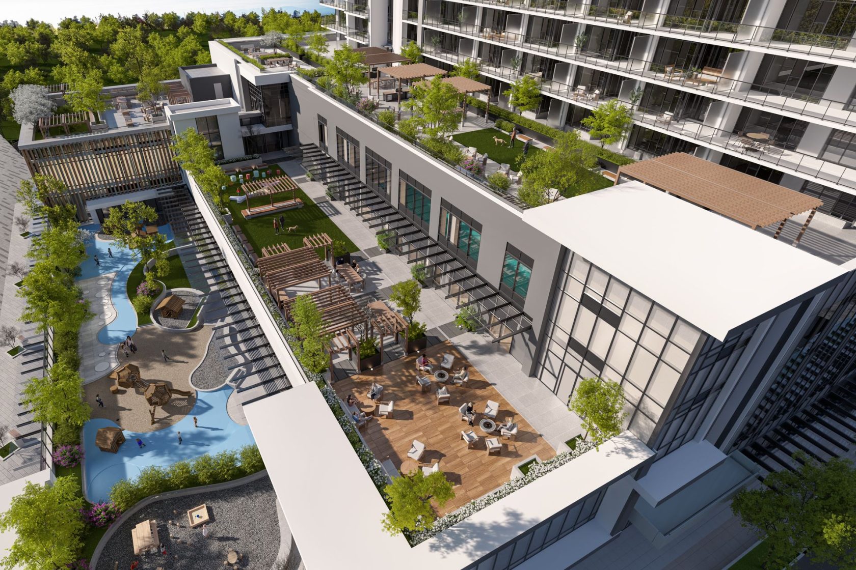 west-57th-outdoor-terrace at 500-700 W 57 Avenue, South Cambie, Vancouver West