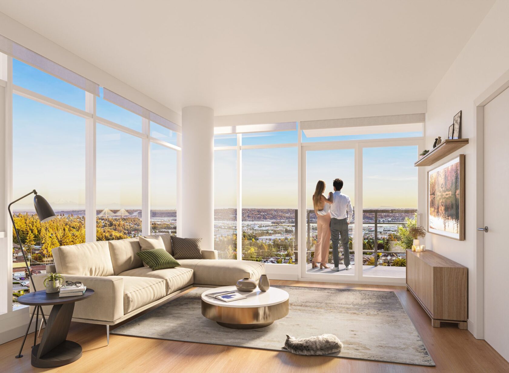 west living room at 1029 Austin Avenue, Coquitlam West, Coquitlam