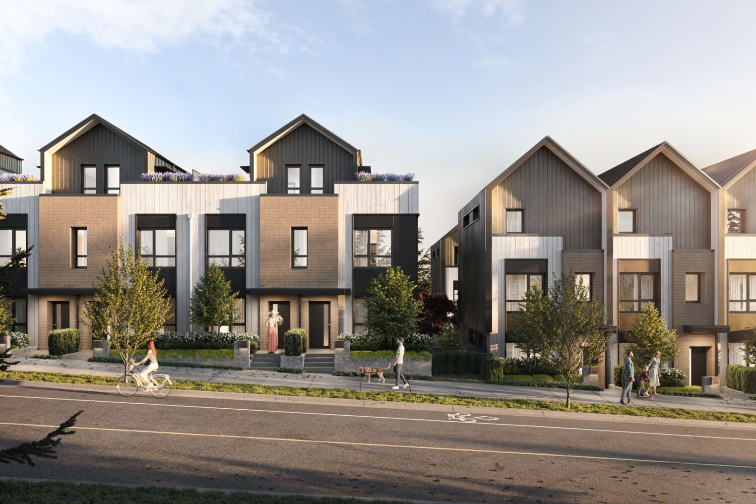 streetscape at 1147 Ridgewood Drive, Edgemont, North Vancouver