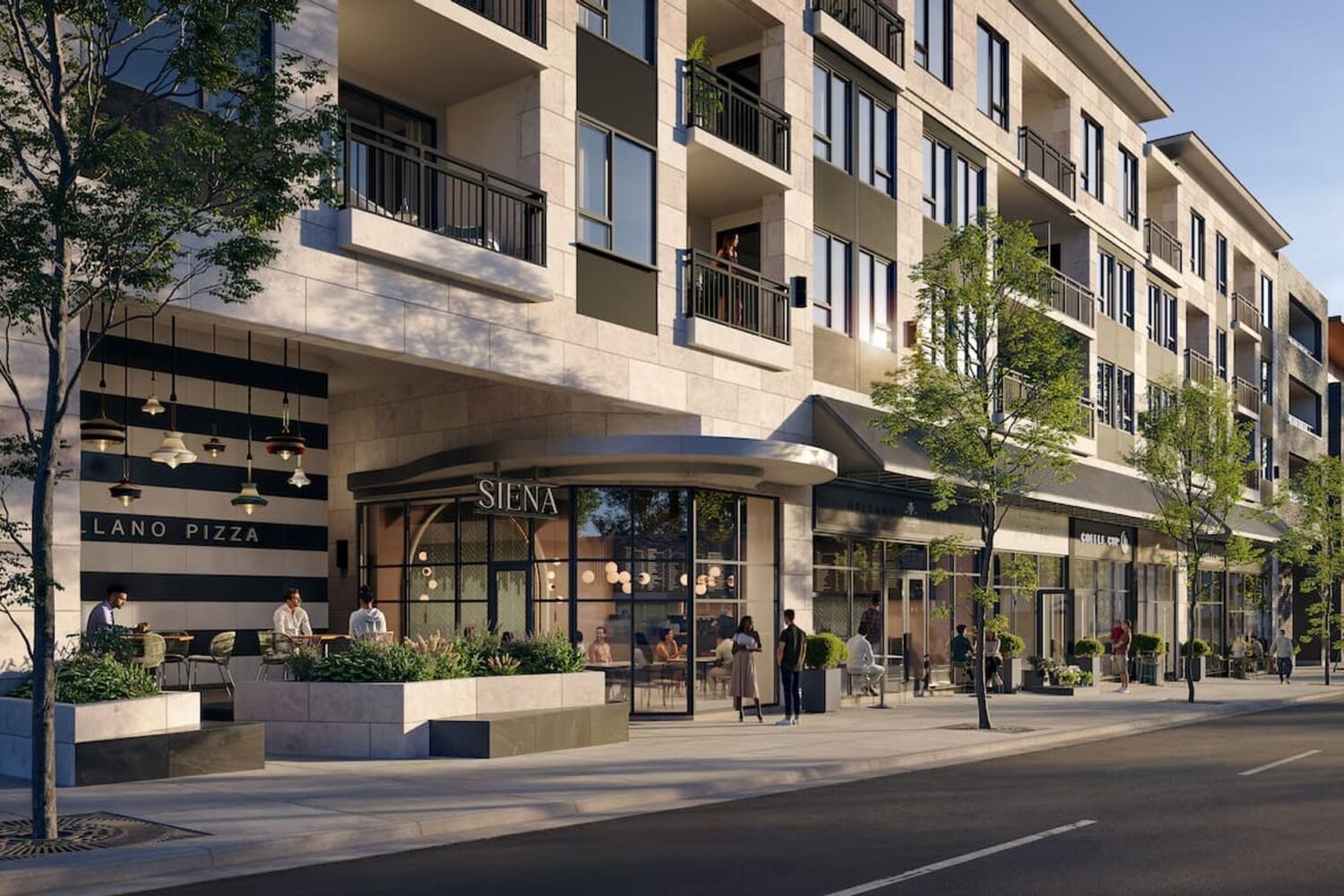 siena-streetscape at 4451 Hastings Street, Capitol Hill BN, Burnaby North