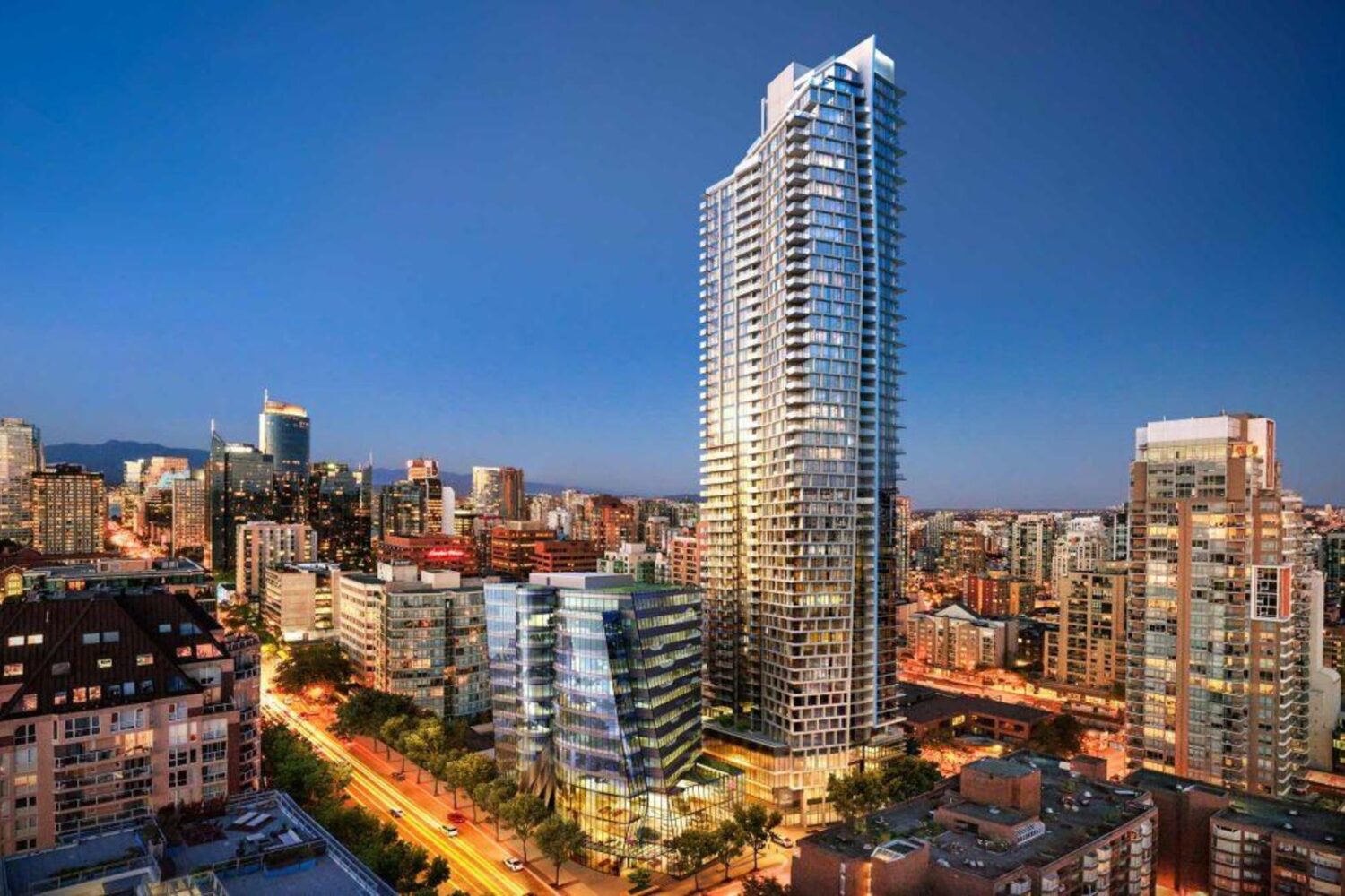 One Burrard Place Tower 1 at 1289 Hornby Street, Downtown VW, Vancouver West