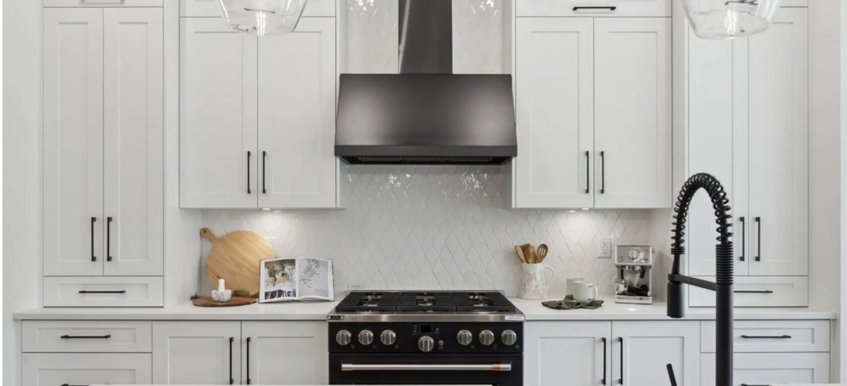 Brookswood Estates- kitchen appliances at 3430 208 Avenue, Langley