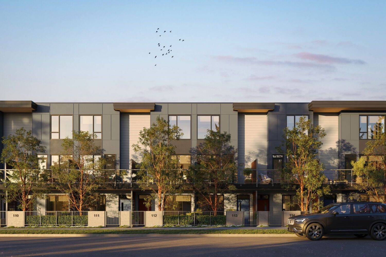 Main render of Sundays on Grant at 927 Grant Street, Coquitlam West, Coquitlam