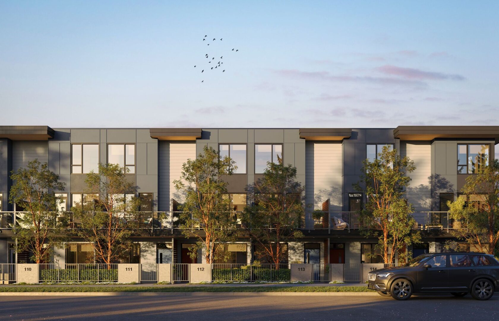Main render of Sundays on Grant at 927 Grant Street, Coquitlam West, Coquitlam
