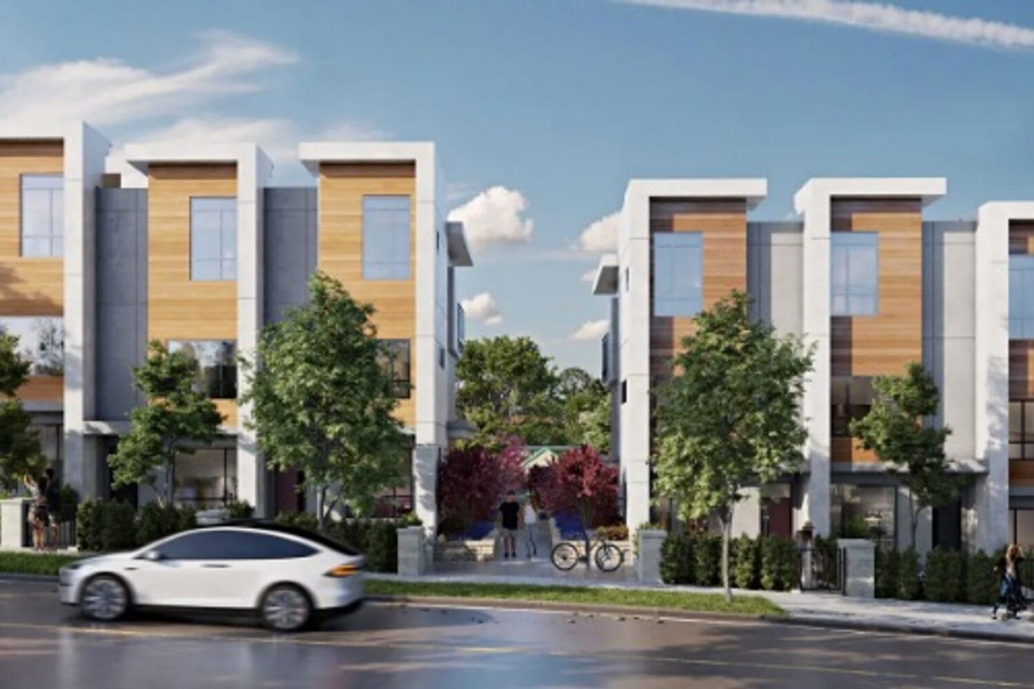 the-grove-streetscape-rendering at 639 Aspen Street, Coquitlam West, Coquitlam See Updates
