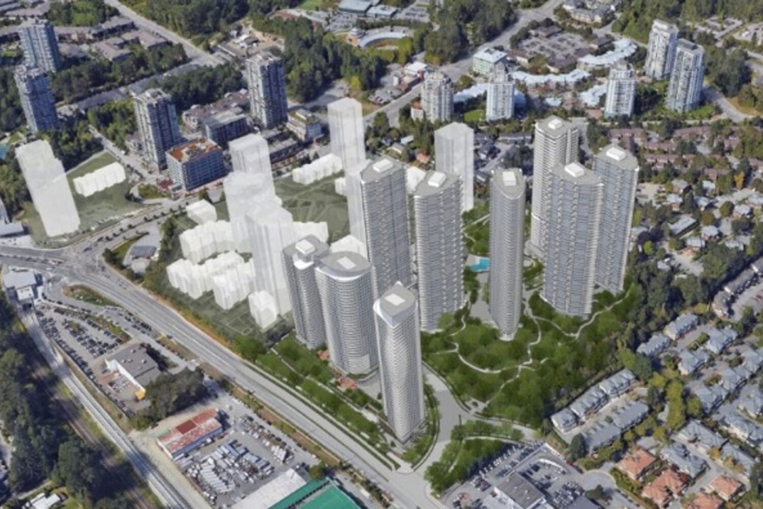 coronation-heights-site-rendering at 2548 Palmer Avenue, Coquitlam