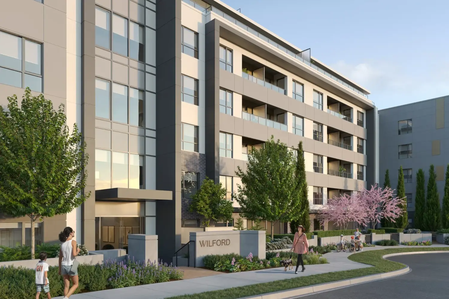 building-rendering-2 at 704 Delestre Avenue, Maillardville, Coquitlam